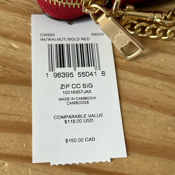 Coach card case🎈🎈 - Picture 5 of 9